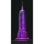 Puzzle 3D Empire State Building lumineaza noaptea 216 piese